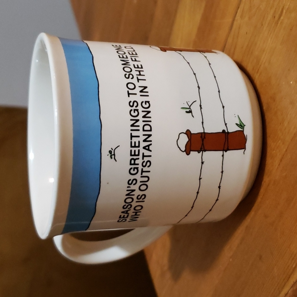 Boynton "Season's Greetings" 10oz Ceramic Mug EUC Like New!